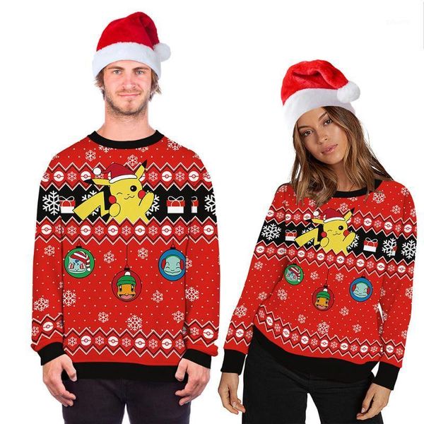 fashion winter ugly christmas sweater funny 3d cartoons printing round neck sweater for young people casual funny hooded1, White;black
fashion winter ugly christmas sweater funny 3d cartoons printing round neck sweater for young people casual funny hooded1, White;black