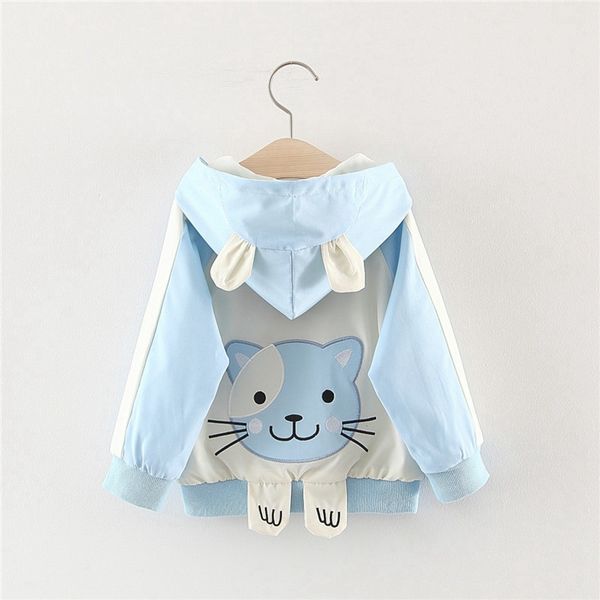 autumn girls hooded trench jackets cardigan coat for 1-4t girl baby kids infants long sleeve cartoon cat children outwear s9328 1029, Blue;gray
autumn girls hooded trench jackets cardigan coat for 1-4t girl baby kids infants long sleeve cartoon cat children outwear s9328 1029, Blue;gray