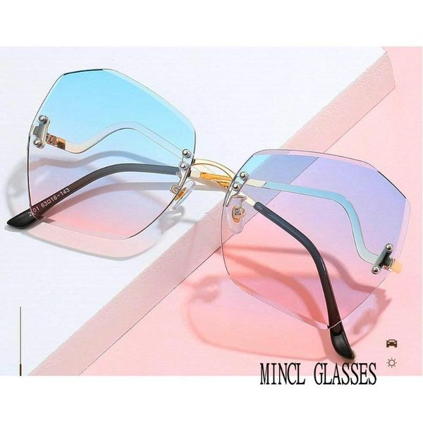 2020 new personality fashion frameless trimming ladies brand designer girl driving goggles sunglasses uv400 with box fml, White;black
2020 new personality fashion frameless trimming ladies brand designer girl driving goggles sunglasses uv400 with box fml, White;black