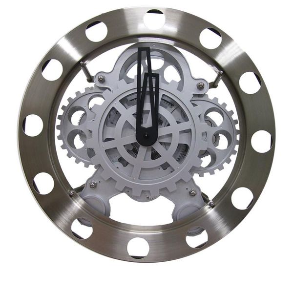 creative modern luxury wall clock silver metal gear clocks silent living room large 3d watch home industrial decor gift ideas
creative modern luxury wall clock silver metal gear clocks silent living room large 3d watch home industrial decor gift ideas