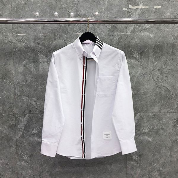 striped gray 4-bar collar men's shirt korean style business casual women's oversized blouse solid fine cotton long sleeve wholesal, White;black
striped gray 4-bar collar men's shirt korean style business casual women's oversized blouse solid fine cotton long sleeve wholesal, White;black