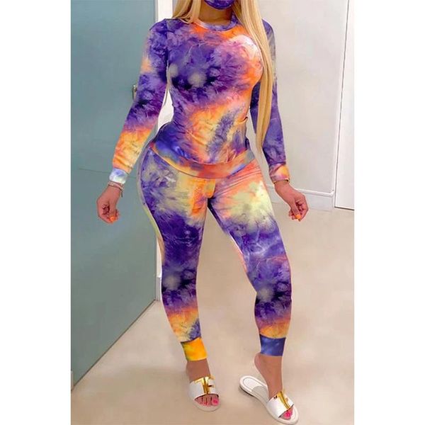 women's two piece casual clothes set autumn spring fashion tie-dye long sleeve pullover t-shirt and elastic high waist trousers, Gray
women's two piece casual clothes set autumn spring fashion tie-dye long sleeve pullover t-shirt and elastic high waist trousers, Gray