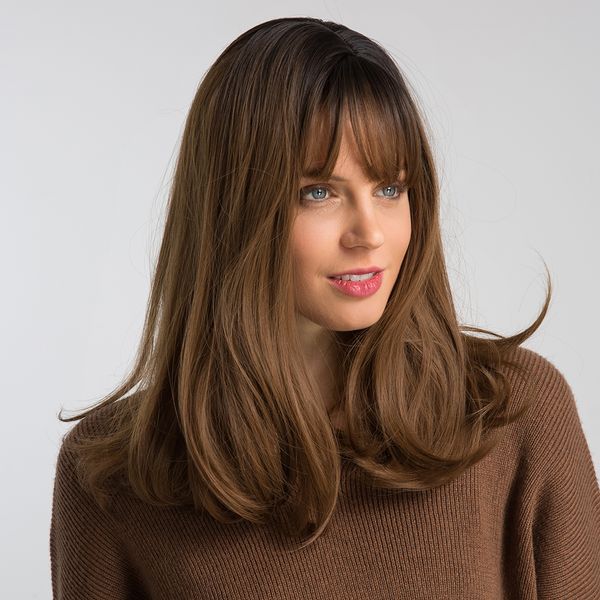 costume accessories easihair medium chestnut brown synthetic wigs for women natural wave medium length wigs bangs caramel brown wigs heat re, Silver
costume accessories easihair medium chestnut brown synthetic wigs for women natural wave medium length wigs bangs caramel brown wigs heat re, Silver