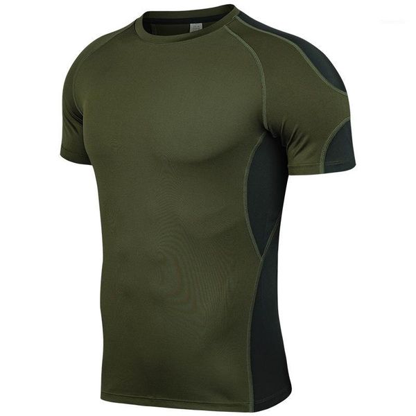 running jerseys shirt men tees sport o-neck t-shirt splicing short sleeve gym training workout shirts breathable sportswear jerseys1, Black;blue
running jerseys shirt men tees sport o-neck t-shirt splicing short sleeve gym training workout shirts breathable sportswear jerseys1, Black;blue