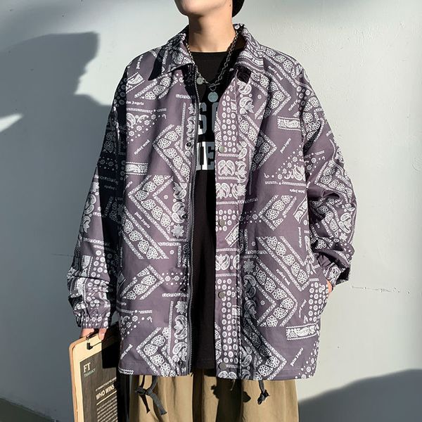 2021 new privathinker men's casual oversize jackets graphic printed woman fashion korean streetwear coats male vintage clothing u2gf, Black;brown 
2021 new privathinker men's casual oversize jackets graphic printed woman fashion korean streetwear coats male vintage clothing u2gf, Black;brown