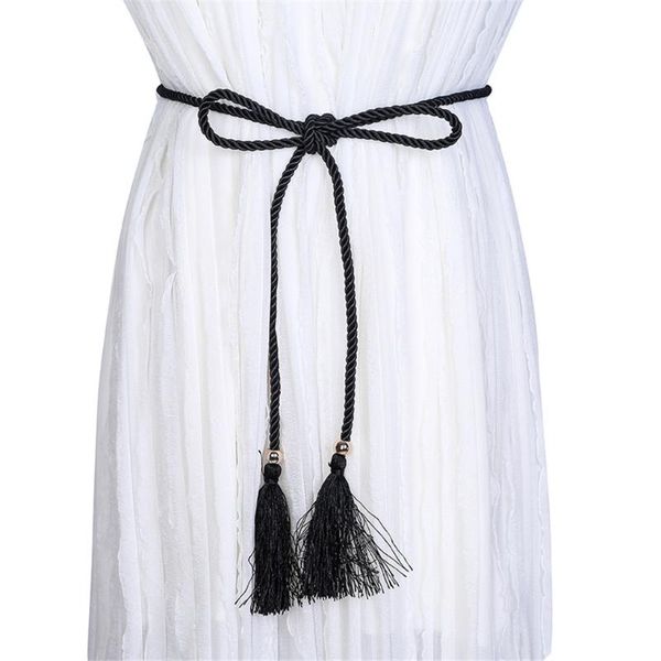 tassel cross twist women's fashion belt narrow stretch dress belt thin buckle waist chain women cinturones para mujer, Black;brown
tassel cross twist women's fashion belt narrow stretch dress belt thin buckle waist chain women cinturones para mujer, Black;brown