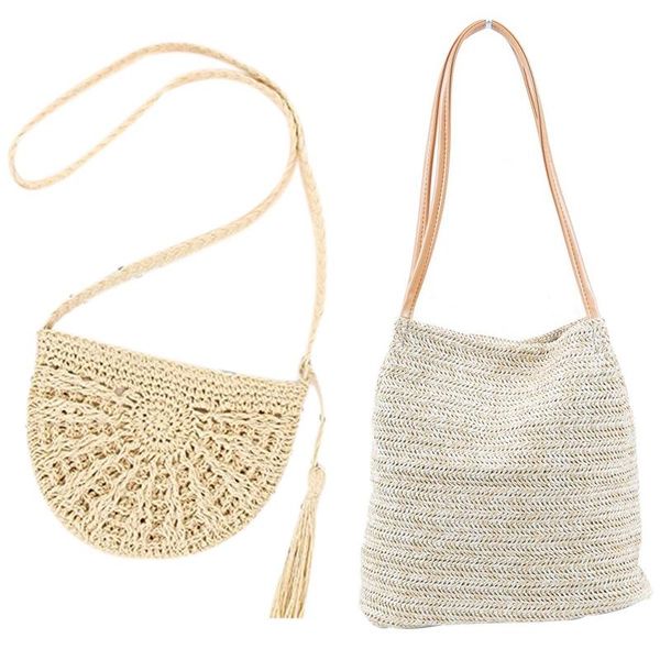 straw crossbody bag women weave shoulder bag round purse and handbags (beige) & straw casual handbag beige
straw crossbody bag women weave shoulder bag round purse and handbags (beige) & straw casual handbag beige