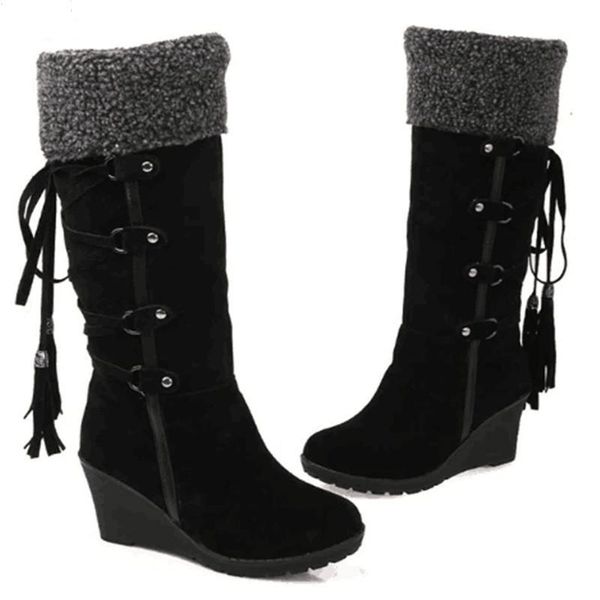 dm570 большой размер 43 осень снег сапоги клинья keep warm winter boots для женщин кисточкой высокий каблук круглый toe knee high женская об, Black
dm570 большой размер 43 осень снег сапоги клинья keep warm winter boots для женщин кисточкой высокий каблук круглый toe knee high женская об, Black