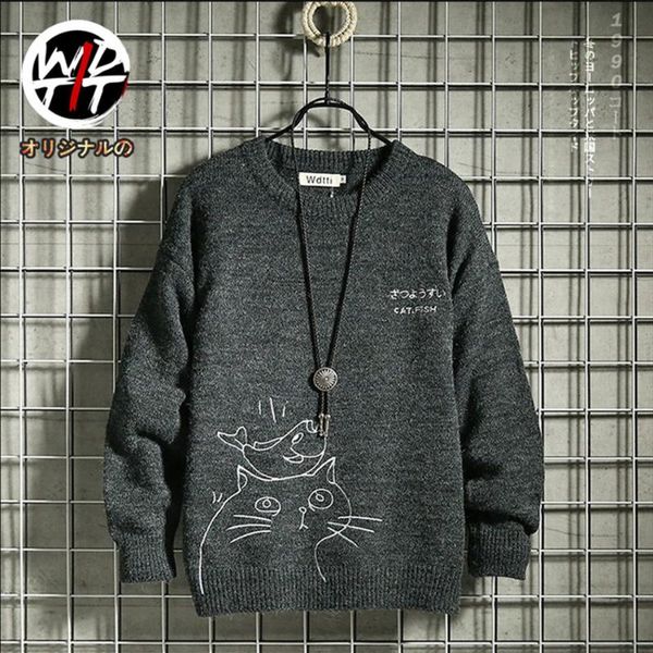 men's sweaters harajuku knitted hip hop casual pullover jumper sweater streetwear 2021 mens fashion, White;black
men's sweaters harajuku knitted hip hop casual pullover jumper sweater streetwear 2021 mens fashion, White;black