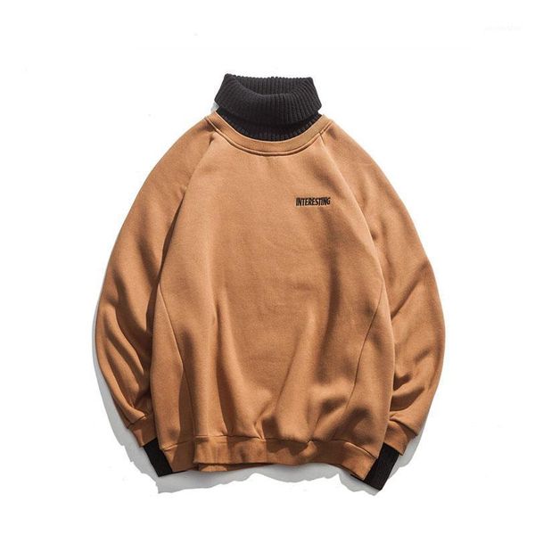 new high neck simple letter embroidery pullover men's winter high street casual fashion pullover1, Black
new high neck simple letter embroidery pullover men's winter high street casual fashion pullover1, Black