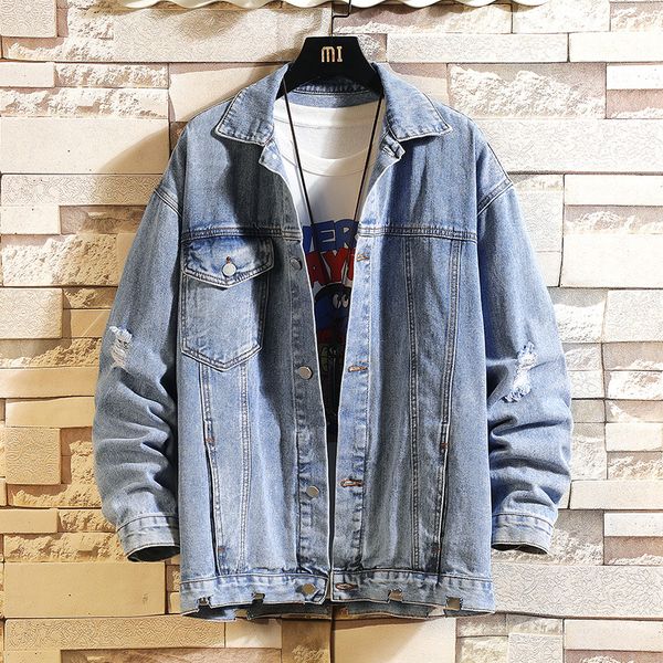 2021 new denim jeans autumn spring fashion male jackets outward clothes of large dimensions dz94, Black;brown
2021 new denim jeans autumn spring fashion male jackets outward clothes of large dimensions dz94, Black;brown