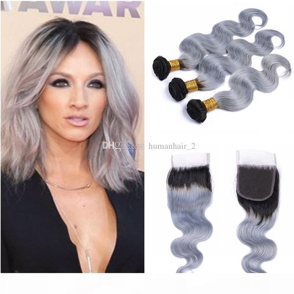 grey ombre hair with closure peruvian virgin human hair bundles 3pcs with lace closure two tone black to grey body wave lace closure, Black;brown
grey ombre hair with closure peruvian virgin human hair bundles 3pcs with lace closure two tone black to grey body wave lace closure, Black;brown
