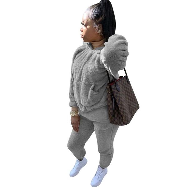 women's tracksuits vs&llwq fall winter clothes women soild sweatsuit fashion long sleeve casual pocket sweatpants tracksuit female two, Gray
women's tracksuits vs&llwq fall winter clothes women soild sweatsuit fashion long sleeve casual pocket sweatpants tracksuit female two, Gray