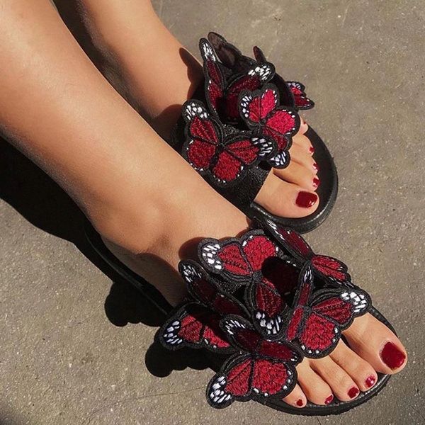 woman summer sandals women shoes female butterfly bow ladies embroidery retro sandalias #1u3o, Black
woman summer sandals women shoes female butterfly bow ladies embroidery retro sandalias #1u3o, Black