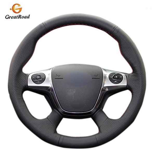 hand-stitched black genuine leather steering wheel cover for focus 3 2012-2014 kuga escape 2013-2020 c-max 2011-20201
hand-stitched black genuine leather steering wheel cover for focus 3 2012-2014 kuga escape 2013-2020 c-max 2011-20201