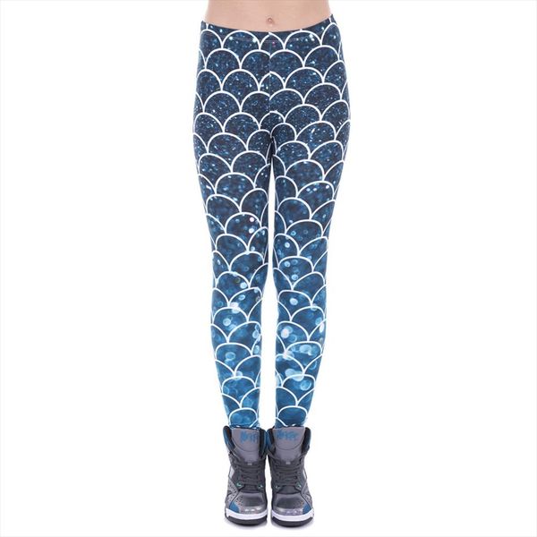 fashion women leggings mermaid glitter printed legging silm fit legins high waist elastic women pants 100% brand new, Black
fashion women leggings mermaid glitter printed legging silm fit legins high waist elastic women pants 100% brand new, Black