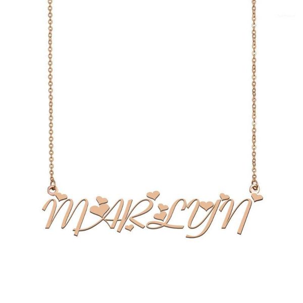 marlyn name necklace , custom name necklace for women girls friends birthday wedding christmas mother days gift1, Silver
marlyn name necklace , custom name necklace for women girls friends birthday wedding christmas mother days gift1, Silver