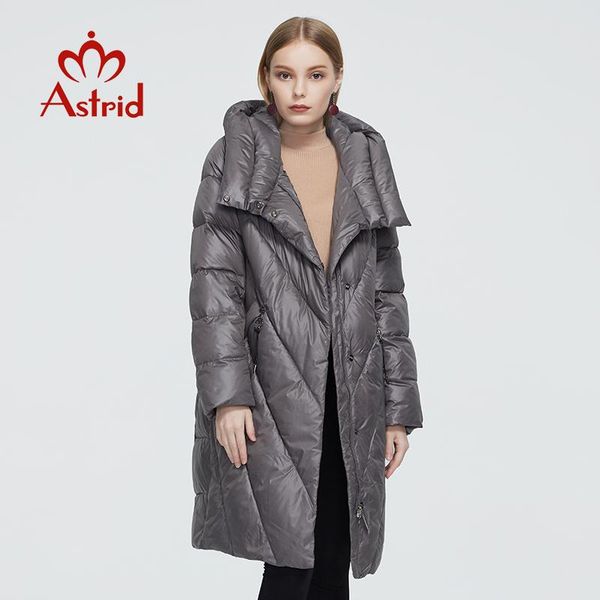astrid 2020 new winter women's coat women long warm parka fashion thick jacket hood bio-down hight quality female clothing 6580, Black
astrid 2020 new winter women's coat women long warm parka fashion thick jacket hood bio-down hight quality female clothing 6580, Black