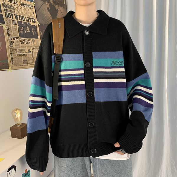 2021 men's jersey autumn thin new knitted long-sleeve cardigan sweater fashion youth clothes f0bg, White;black
2021 men's jersey autumn thin new knitted long-sleeve cardigan sweater fashion youth clothes f0bg, White;black