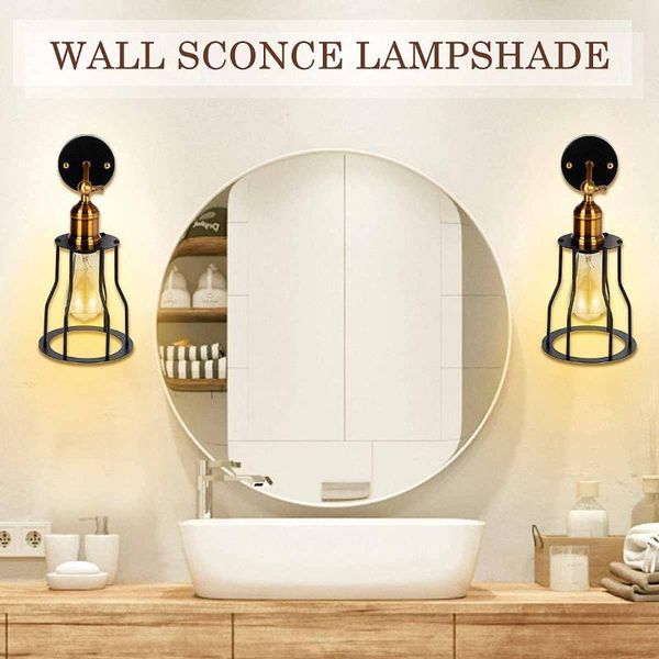 iron wall lamp vintage sconce wall light lampshade e26 bedside retro lamp industrial decor living room bedroom lighting cover
iron wall lamp vintage sconce wall light lampshade e26 bedside retro lamp industrial decor living room bedroom lighting cover