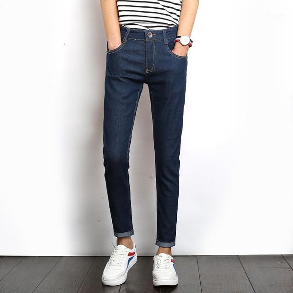 skinny jeans men's blue cotton slim jeans men's youth students fashion casual minimalist ankle-length denim pants1
skinny jeans men's blue cotton slim jeans men's youth students fashion casual minimalist ankle-length denim pants1