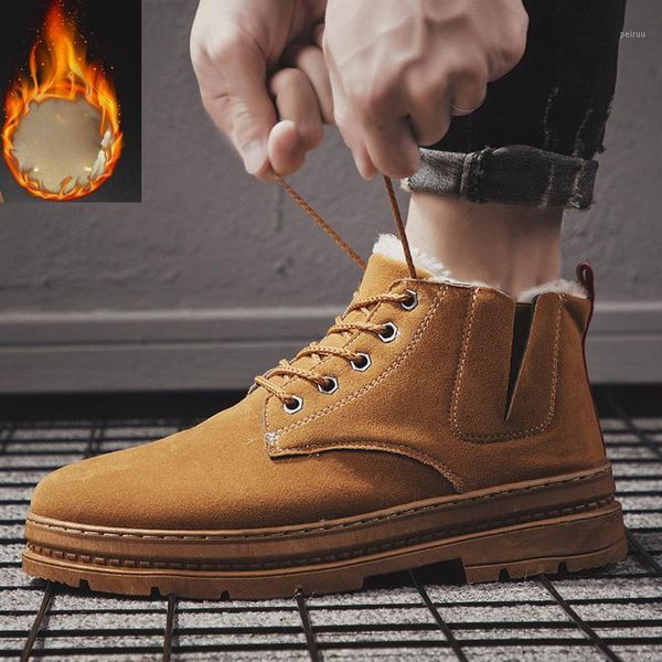 boots men's winter ankle fashion lace up platform snow boot male quality flock leather shoes flats warm plush short boots1, Black
boots men's winter ankle fashion lace up platform snow boot male quality flock leather shoes flats warm plush short boots1, Black