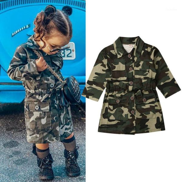 jackets 1-6 years kid girl 2021 autumn toddler girls long sleeve trench casual coat camouflage jacket outwear outwear1, Blue;gray
jackets 1-6 years kid girl 2021 autumn toddler girls long sleeve trench casual coat camouflage jacket outwear outwear1, Blue;gray