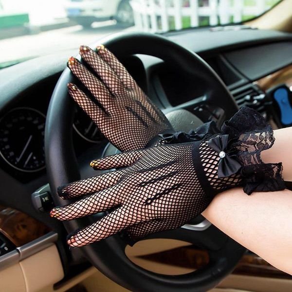 Black White Short Lace Gloves Women Party Lace Gloves Summer Full Finger Party Sexy Dressy, Blue;gray
Black White Short Lace Gloves Women Party Lace Gloves Summer Full Finger Party Sexy Dressy, Blue;gray