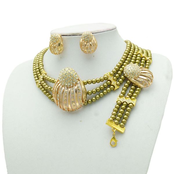 yulaili fashion crystal african beads jewelry sets for women wedding party necklace earrings bracelet indian jewellery valentines day gift, Black
yulaili fashion crystal african beads jewelry sets for women wedding party necklace earrings bracelet indian jewellery valentines day gift, Black