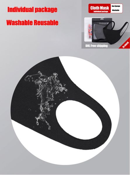 reusable washable stock in masks face cloth earloop mask facial home anti dust