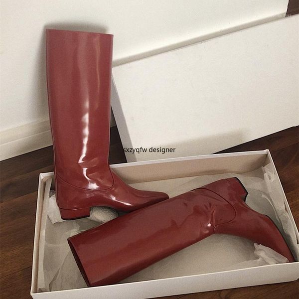 boots red patent leather point toe flat heel knee-high lady women retro square back zipper stylish sequined shoes 1, Black
boots red patent leather point toe flat heel knee-high lady women retro square back zipper stylish sequined shoes 1, Black