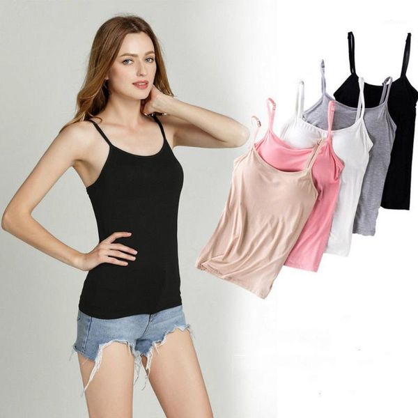 2020 newly women ladies casual seamless cami comfortable bra strap women layering basic tank one piece1, Black;white
2020 newly women ladies casual seamless cami comfortable bra strap women layering basic tank one piece1, Black;white