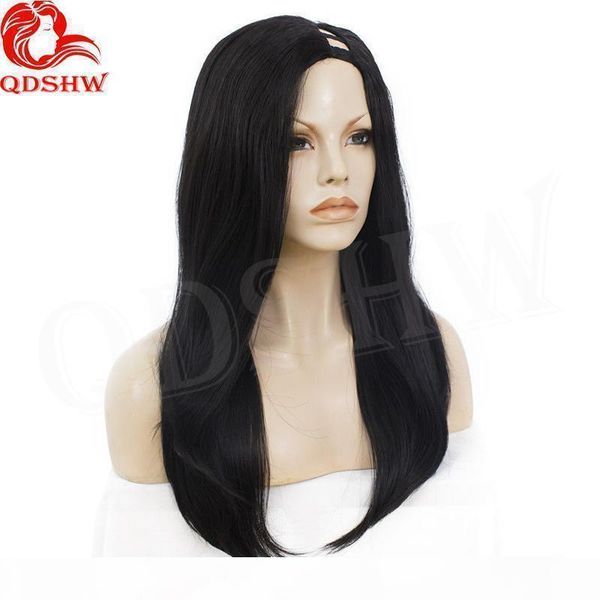 u part wig left part real brazilian virgin hair glueless straight u part human hair wigs with baby hair bleached knots, Black;brown
u part wig left part real brazilian virgin hair glueless straight u part human hair wigs with baby hair bleached knots, Black;brown