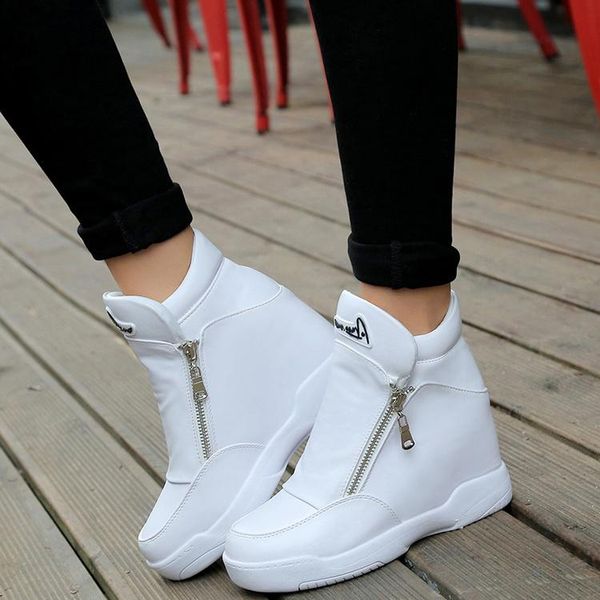 boots autumn winter fashion wedges shoes woman crystal platform sneakers casual high heels, Black
boots autumn winter fashion wedges shoes woman crystal platform sneakers casual high heels, Black