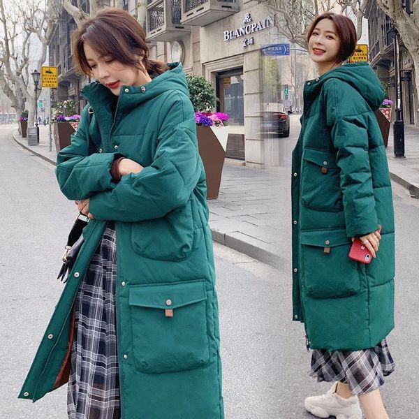 big pocket women parks feminine coat clothing warm jacket winter parkas long outerwear fashion feminino coat1, Black
big pocket women parks feminine coat clothing warm jacket winter parkas long outerwear fashion feminino coat1, Black