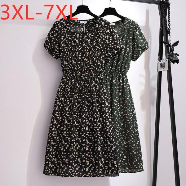casual dresses 2021 summer plus size midi dress for women large loose short sleeve floral print chiffon 3xl 4xl 5xl 6xl 7xl1, Black;gray
casual dresses 2021 summer plus size midi dress for women large loose short sleeve floral print chiffon 3xl 4xl 5xl 6xl 7xl1, Black;gray