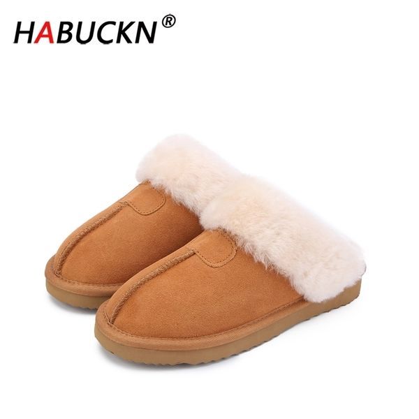 habuckn genuine leather natural fur lined women winter slippers home shoes indoor house shoes for woman warm half slippers y201026, Black
habuckn genuine leather natural fur lined women winter slippers home shoes indoor house shoes for woman warm half slippers y201026, Black