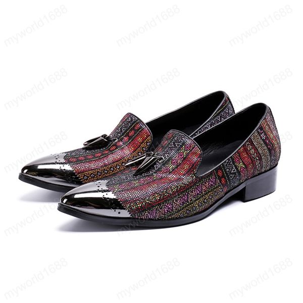 new handmade men tassel leather shoes men loafers wedding party shoes flats smoking slipper casual driving shoe, Black
new handmade men tassel leather shoes men loafers wedding party shoes flats smoking slipper casual driving shoe, Black