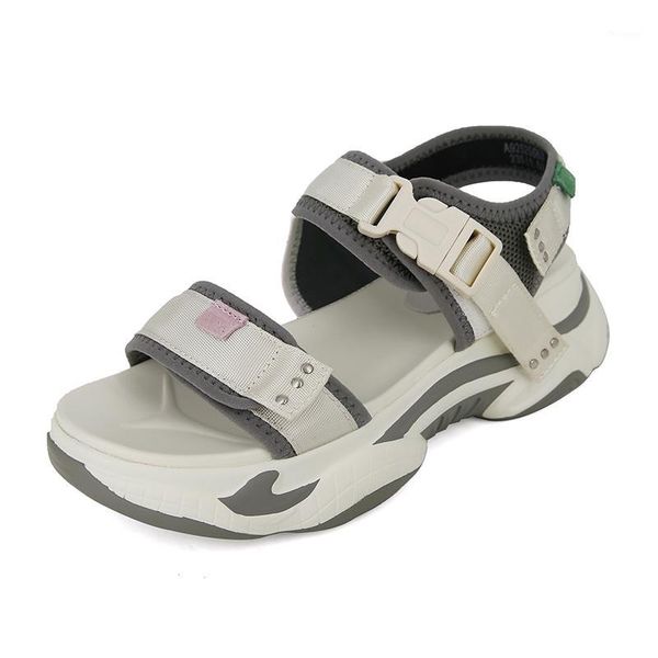 summer flat sandals women simple bright color buckle studded beach shoes plus siz1, Black
summer flat sandals women simple bright color buckle studded beach shoes plus siz1, Black