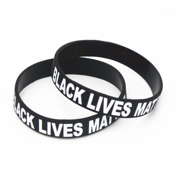 1pc black lives matter silicone wristband black racelets & bangles for men women fashion jewelry gifts sh0671, Golden;silver
1pc black lives matter silicone wristband black racelets & bangles for men women fashion jewelry gifts sh0671, Golden;silver