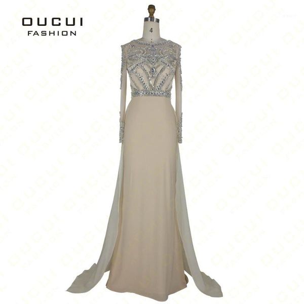 real p formal long sleeves gown see through back beading handwork prom evening dresses ol102345b1, White;black
real p formal long sleeves gown see through back beading handwork prom evening dresses ol102345b1, White;black