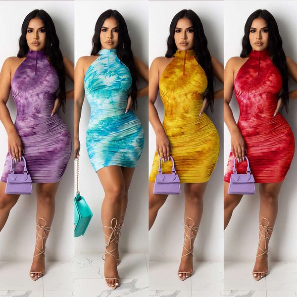 new fashion print women's dress c3610, Black;gray