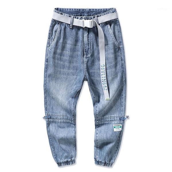 loose washed pants three-dimensional tailoring loose waist jeans denim men trend large size big 28-421, Blue
loose washed pants three-dimensional tailoring loose waist jeans denim men trend large size big 28-421, Blue