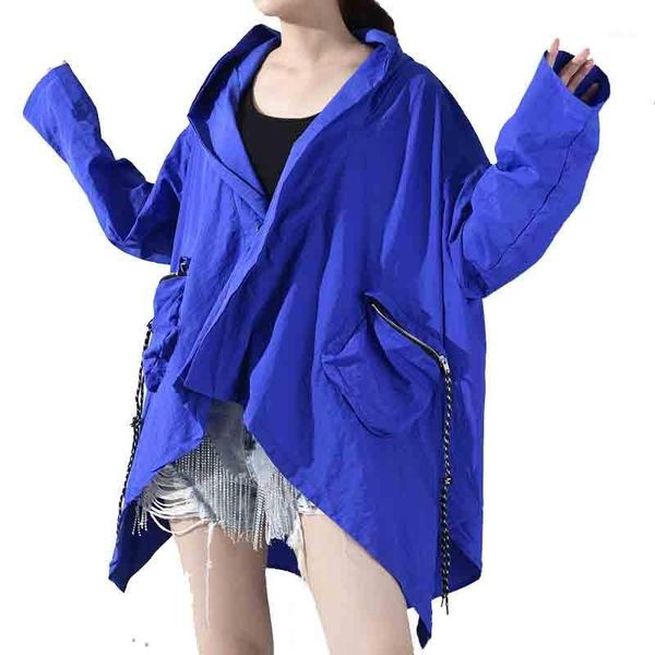 qing mo blue women irregular coat 2020 women casual solid coat female batwing sleeve windbreaker outwear zqy30311, Tan;black
qing mo blue women irregular coat 2020 women casual solid coat female batwing sleeve windbreaker outwear zqy30311, Tan;black