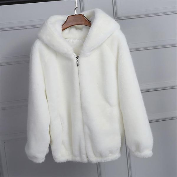 pure white pink black hooded faux fur coat womens autumn winter thick warm soft fluffy zipper jacket casual loose outerwear
pure white pink black hooded faux fur coat womens autumn winter thick warm soft fluffy zipper jacket casual loose outerwear