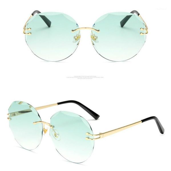 new korean version women sunglasses metal trimmed ocean lens sun glasses for woman abay trend driving rimless gradient oculos1, White;black
new korean version women sunglasses metal trimmed ocean lens sun glasses for woman abay trend driving rimless gradient oculos1, White;black