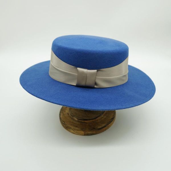 202010-panshi-blue autumn winter special blue wool lady fedoras cap men women leisure panama jazz hat, Blue;gray
202010-panshi-blue autumn winter special blue wool lady fedoras cap men women leisure panama jazz hat, Blue;gray