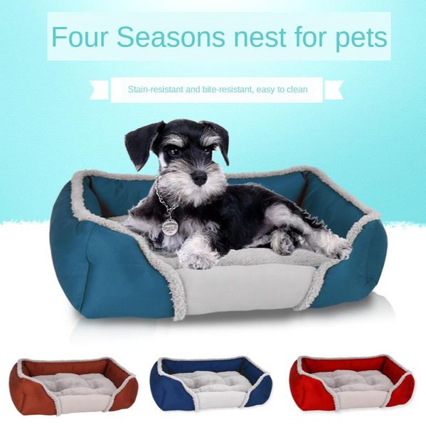 kennels & pens petshy plush breathable pet nest dog bed detachable non-slip cat dogs house sleeping pad cushion solid color kennel
kennels & pens petshy plush breathable pet nest dog bed detachable non-slip cat dogs house sleeping pad cushion solid color kennel