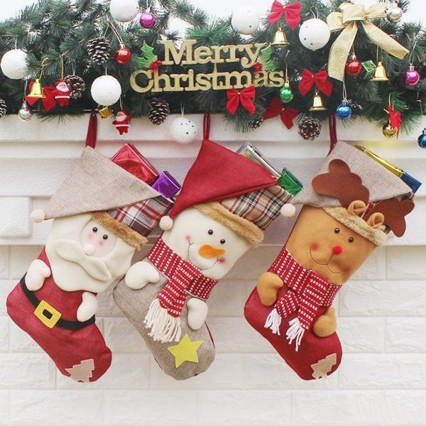 christmas stockings hand made crafts children candy gift santa bag claus snowman deer stocking socks xmas decoration toy gift #31 32 33
christmas stockings hand made crafts children candy gift santa bag claus snowman deer stocking socks xmas decoration toy gift #31 32 33