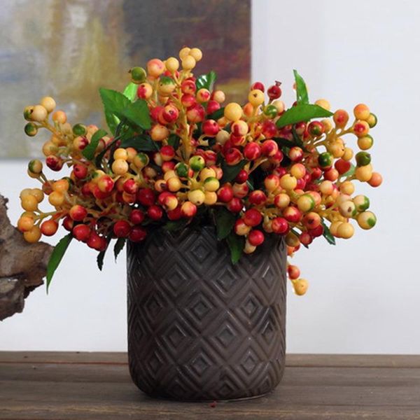 decorative flowers & wreaths 12pcs 22cm fruit branch expensive highly imitated tasteful ceremonies decorate room simulation flower decoratio
decorative flowers & wreaths 12pcs 22cm fruit branch expensive highly imitated tasteful ceremonies decorate room simulation flower decoratio